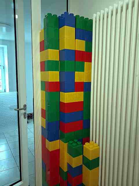 Neue Legosteine in Groß