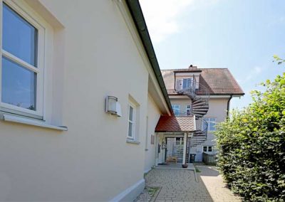 Eingangsbereich zum Kindergarten in Dettenschwang