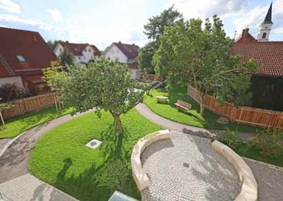 Überblick in den Garten