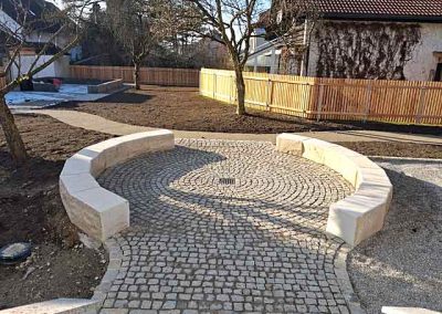 Fortschritte bei der Umgestaltung der Freifläche