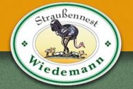 Logo der Straußenfarm Wiedemann